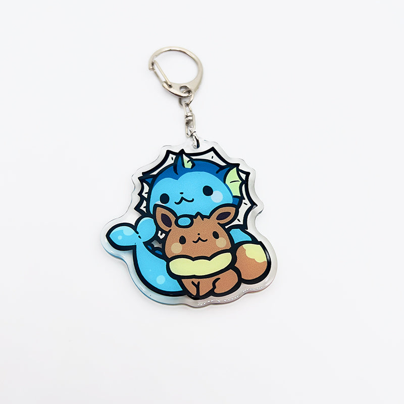 Dessert Eeveelutions!  Acrylic Charms – PeachyMothShop