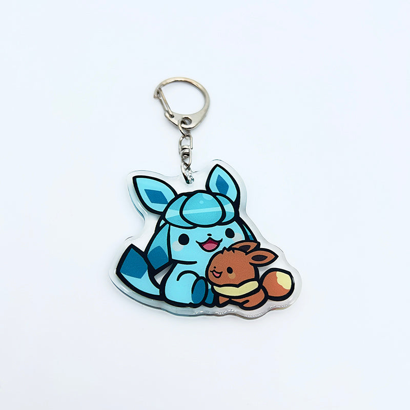 イーブイのイーブイ進化アクリルチャームシリーズ2 – Usagi Draws