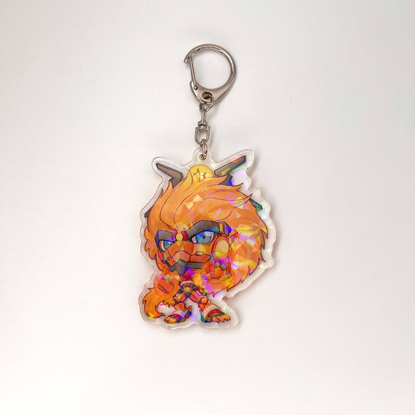 Apollomon Chibi Acrylic Keychain