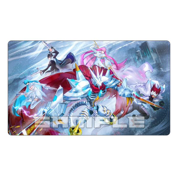Jesmon, Gankoomon & Sistermon TCG Playmat
