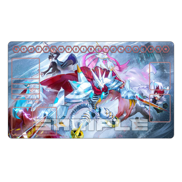 Jesmon, Gankoomon & Sistermon TCG Playmat