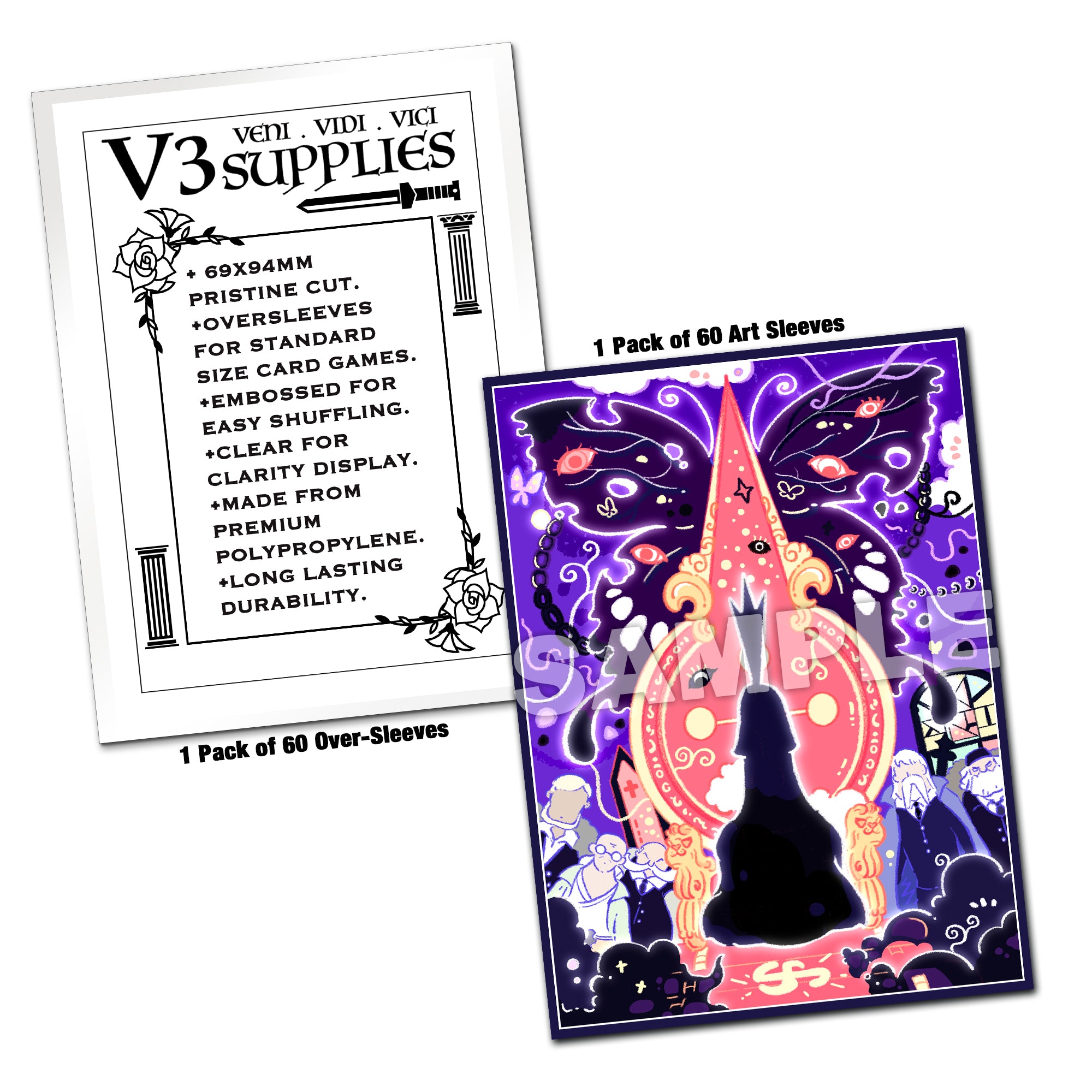 Imu & 5 Elders Standard Size Card Sleeves [In-Stock] – Usagi Draws