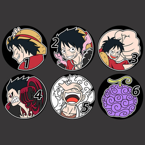 Luffy All Gears Metal Dice [Limited Quantities in Stock]