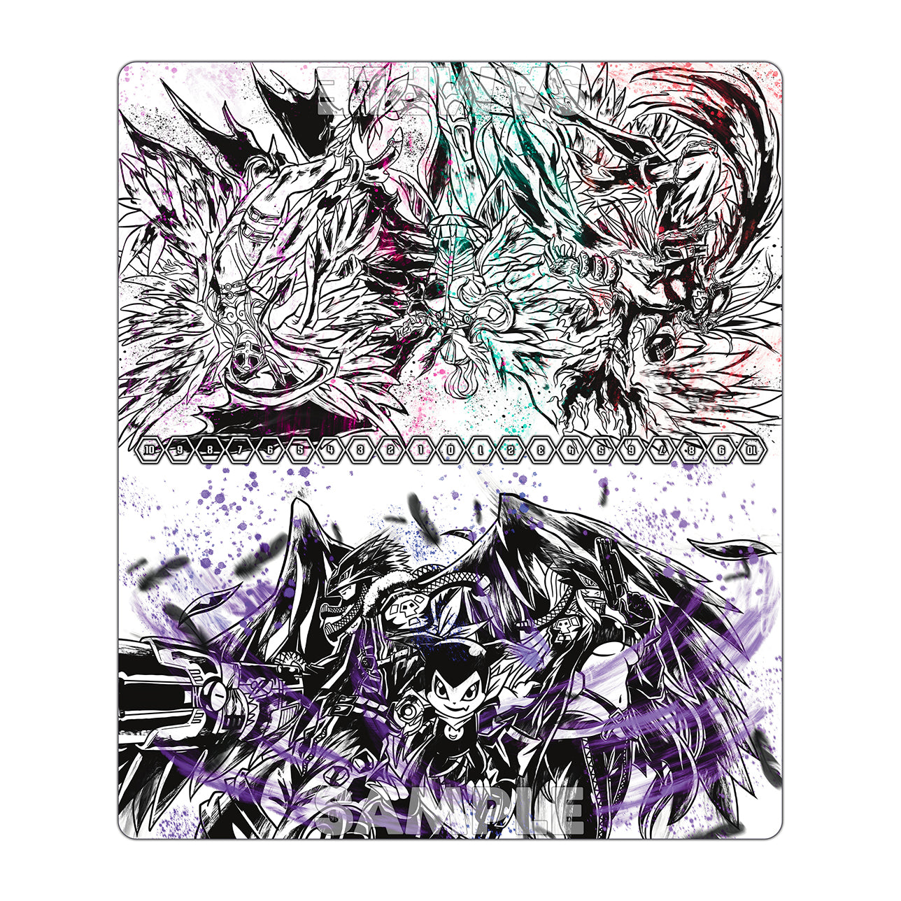 ガンスリンガーズ & レディエンジェルス 墨絵アート TCG 2人用