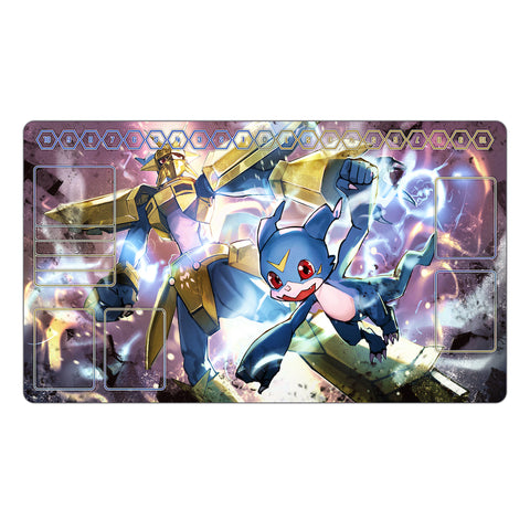 digimon card game mat Board Peripheral Highest Quality Print The Gaming Mat Company use beautiful simple designs allowing you to lay your cards out in an organised way leaving you to focus on your battles and play at your best TCG PLAYMATS Tagged "digimon