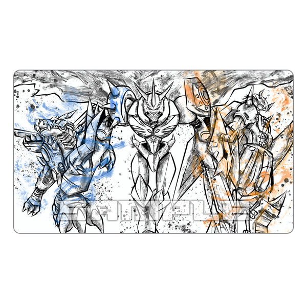 マグナモン＆ブイモン 奇跡の輝き TCG プレイマット