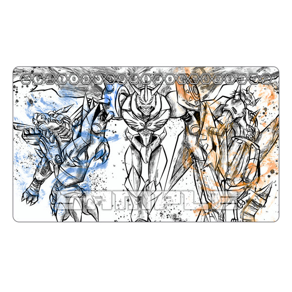 マグナモン＆ブイモン 奇跡の輝き TCG プレイマット