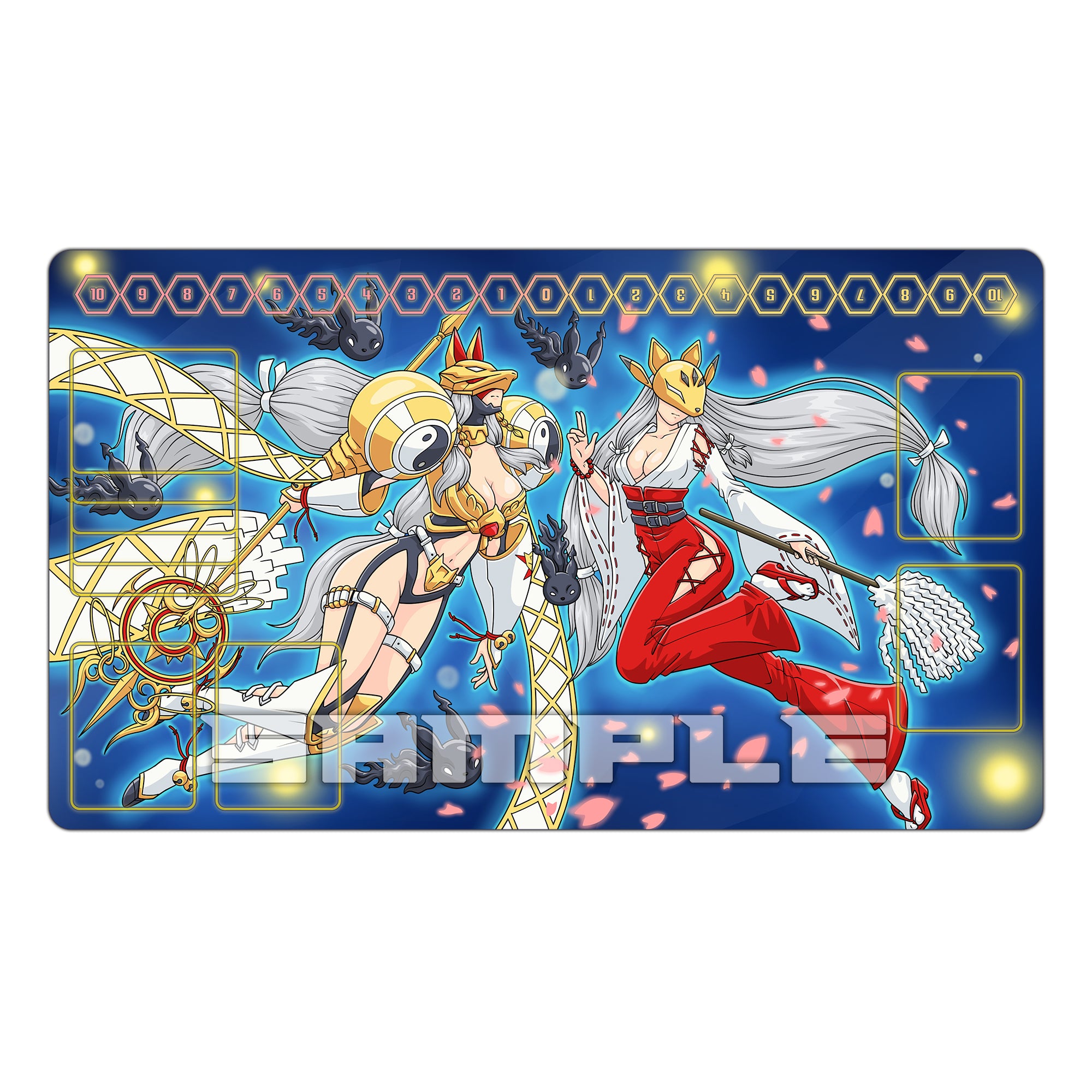 マグナモン＆ブイモン 奇跡の輝き TCG プレイマット – Usagi Draws
