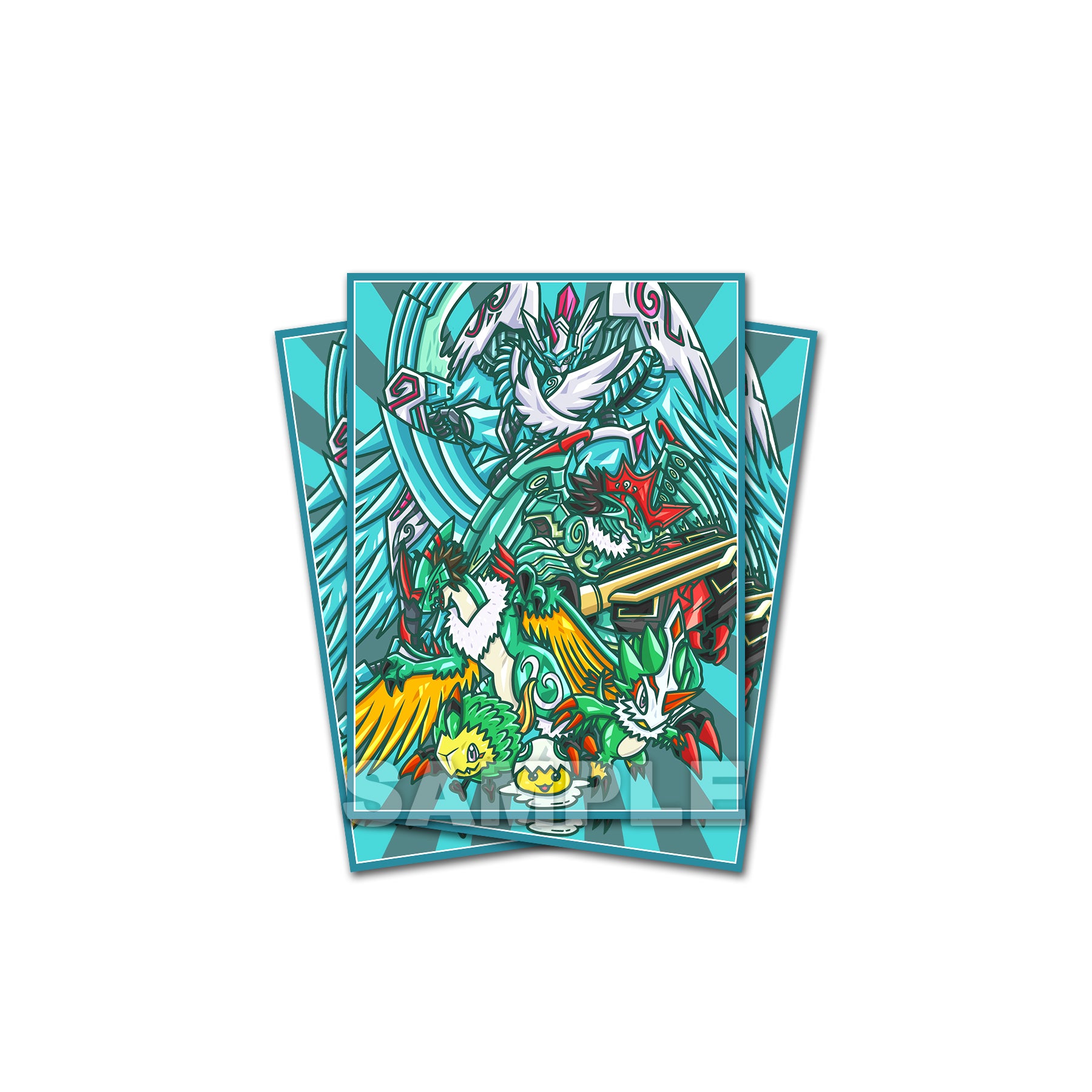 Zephagamon Evolution Standard Size Card Sleeves Usagi Draws Zephagamon Evolution Standard Size Card Sleeves Usagi Draws