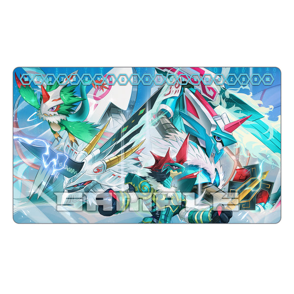 マグナモン＆ブイモン 奇跡の輝き TCG プレイマット