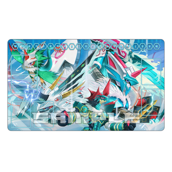 マグナモン＆ブイモン 奇跡の輝き TCG プレイマット