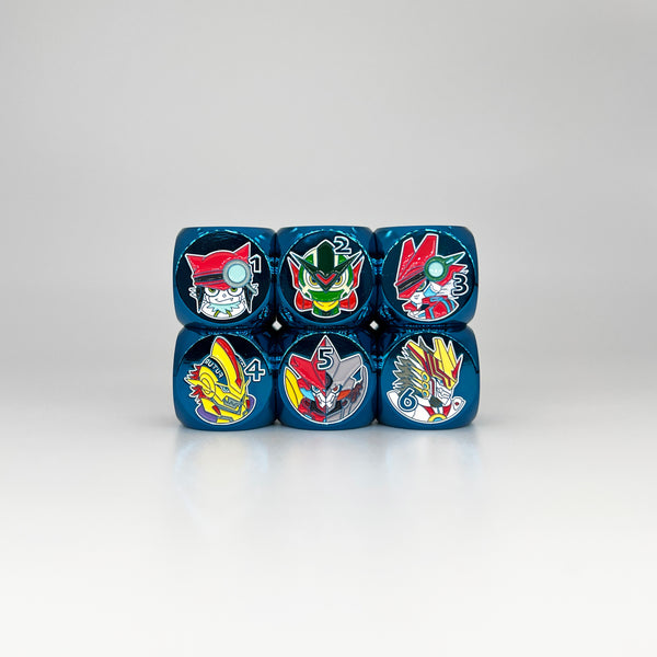 Gaiamon Evolution Metal Dice [Limited Quantities in Stock]