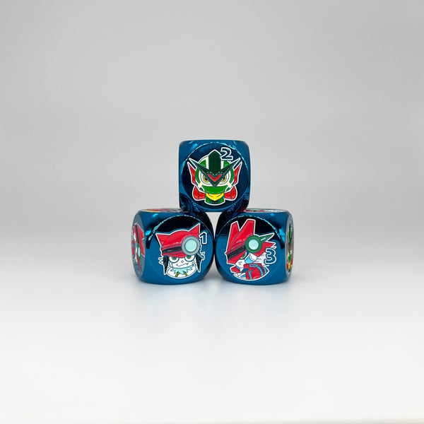 Gaiamon Evolution Metal Dice [Limited Quantities in Stock]