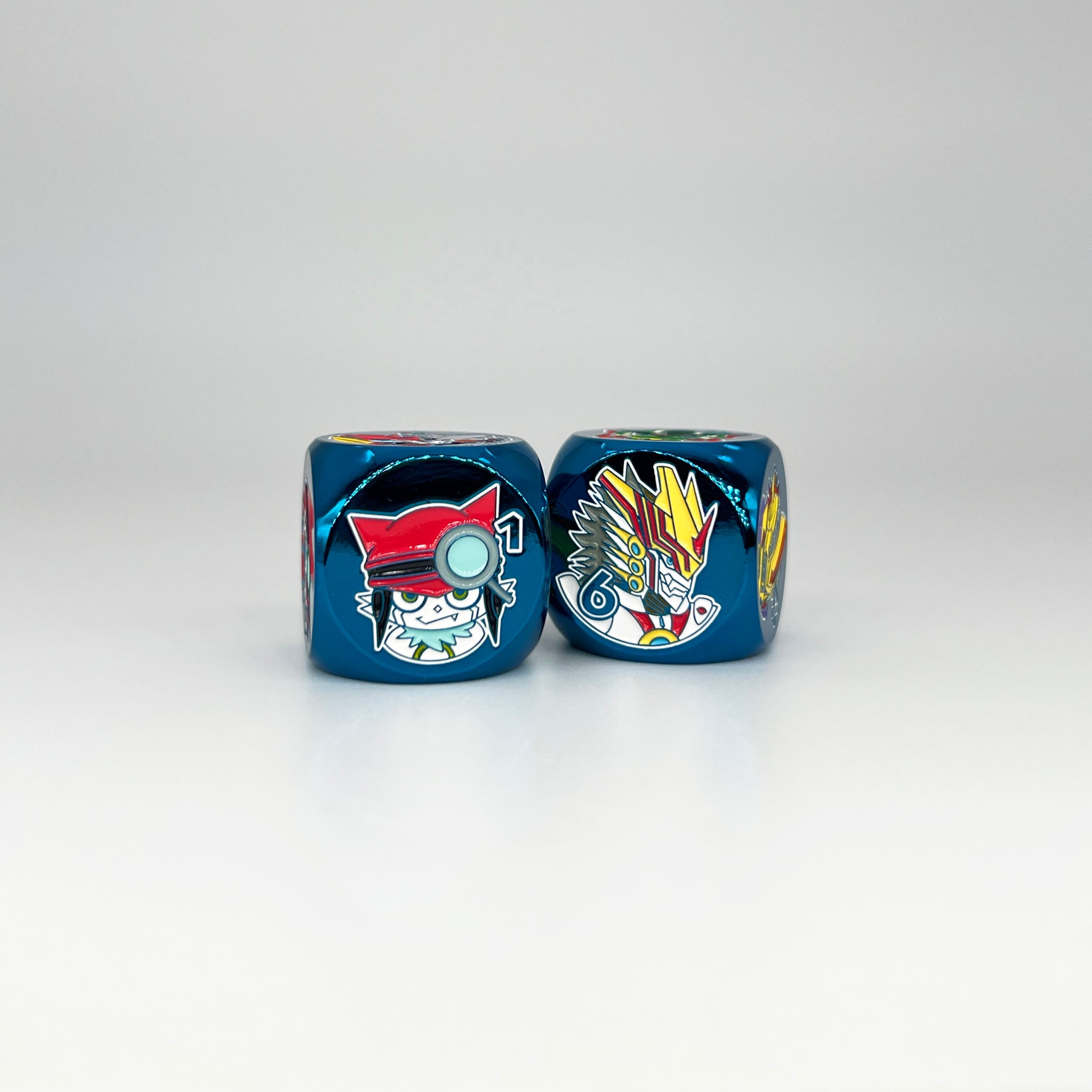 Gaiamon Evolution Metal Dice [Limited Quantities in Stock]