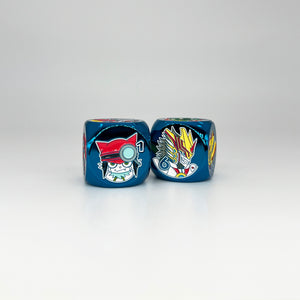 Gaiamon Evolution Metal Dice [Limited Quantities in Stock]