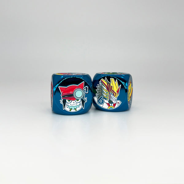 Gaiamon Evolution Metal Dice [Limited Quantities in Stock]
