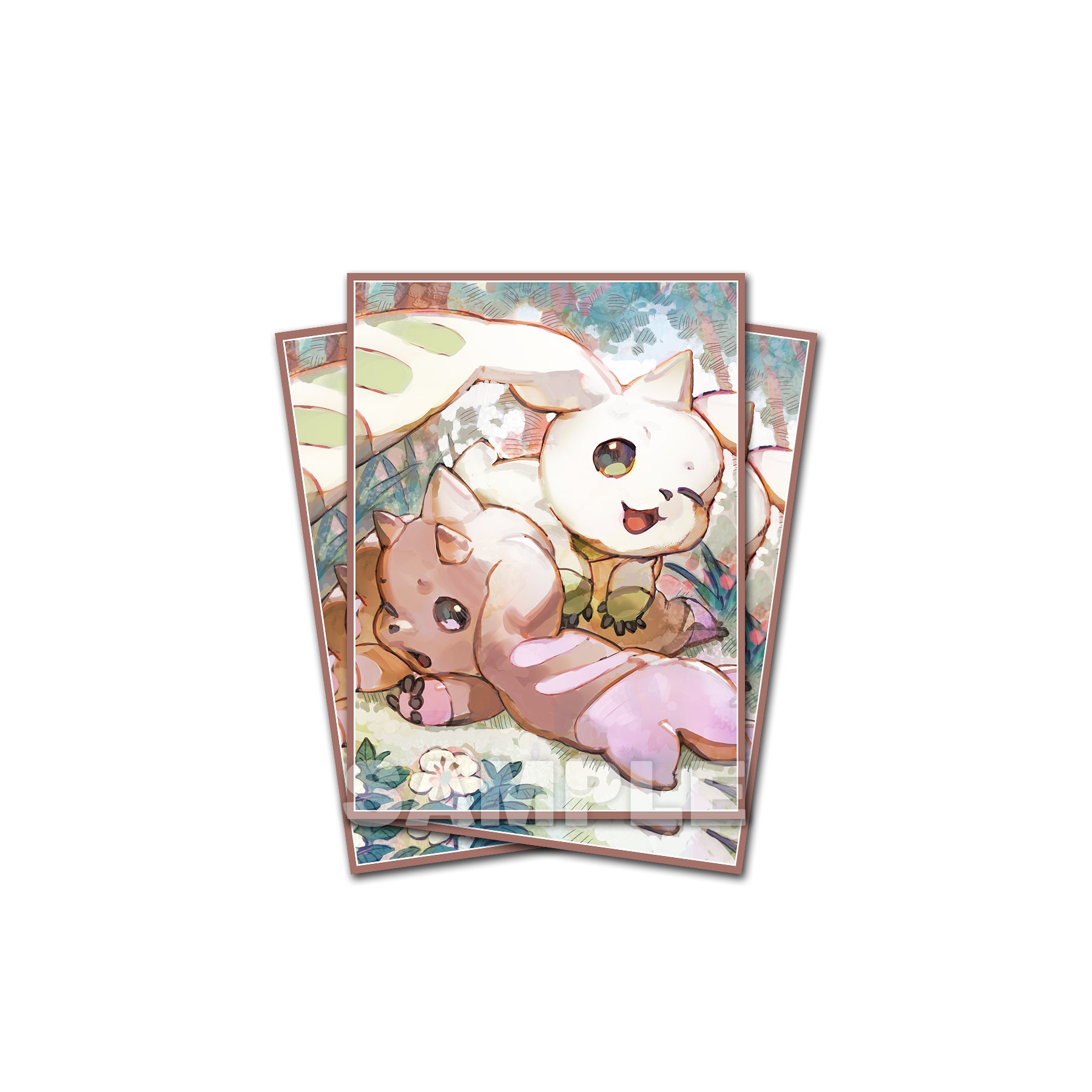 cat card sleeves Terrier Lop (Re-worked) Standard Size Card Sleeves – Usagi Draws