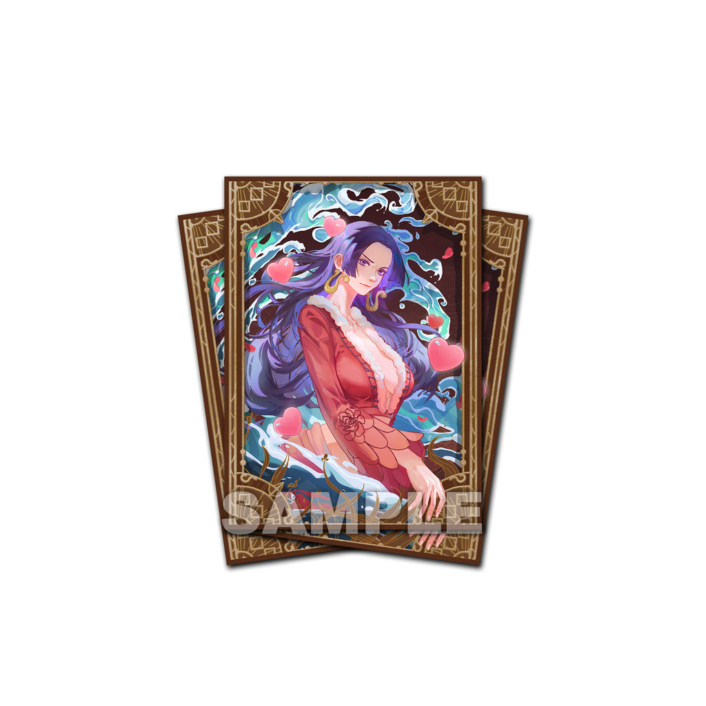 sexy card sleeves Boa Hancock, Empress of the Tides Standard Size Card Sleeves – Usagi Draws