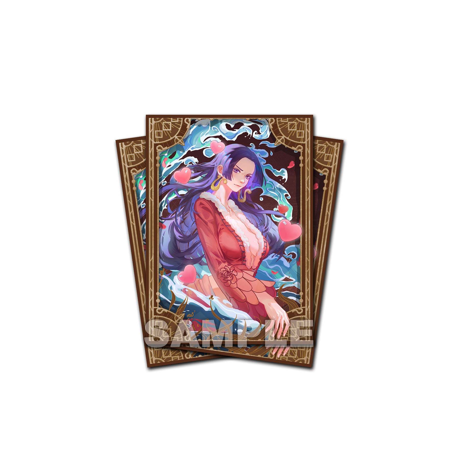 Boa Hancock, Empress of the Tides Standard Size Card Sleeves Usagi Draws Boa Hancock, Empress of the Tides Standard Size Card Sleeves Usagi Draws