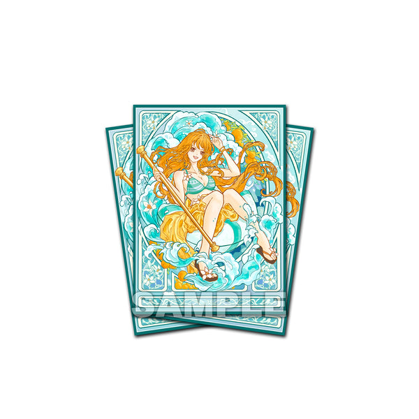 Nami Rolling Waves Standard Size Card Sleeves – Usagi Draws
