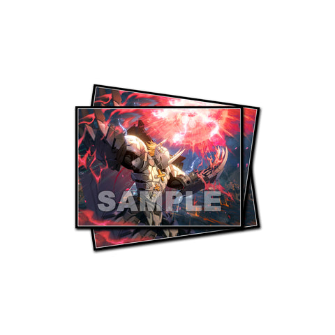 BlackWarGreymon Terra Destroyer Standard Size Card Sleeves [In-Stock]