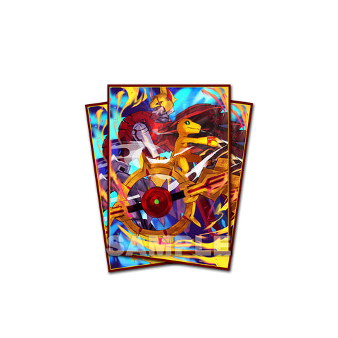 ShineGreymon & Agumon Standard Size Card Sleeves