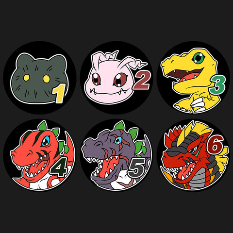 Dinomon Evolution Metal Dice [Limited Quantities in Stock]
