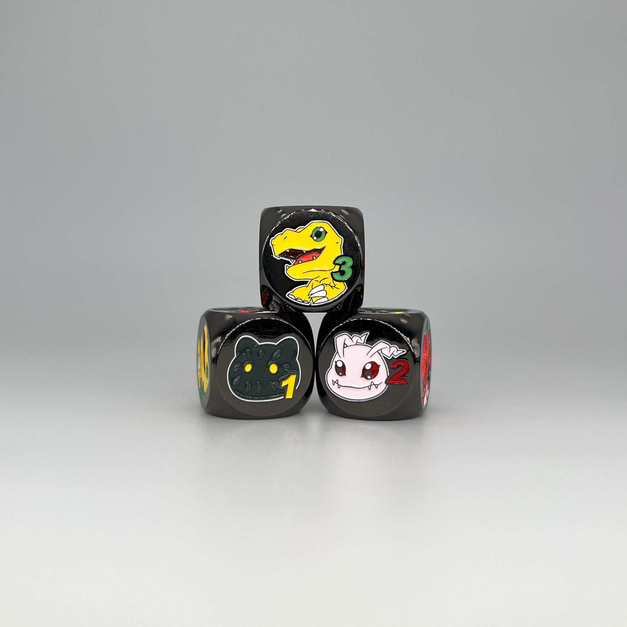 Dinomon Evolution Metal Dice [Limited Quantities in Stock] – Usagi