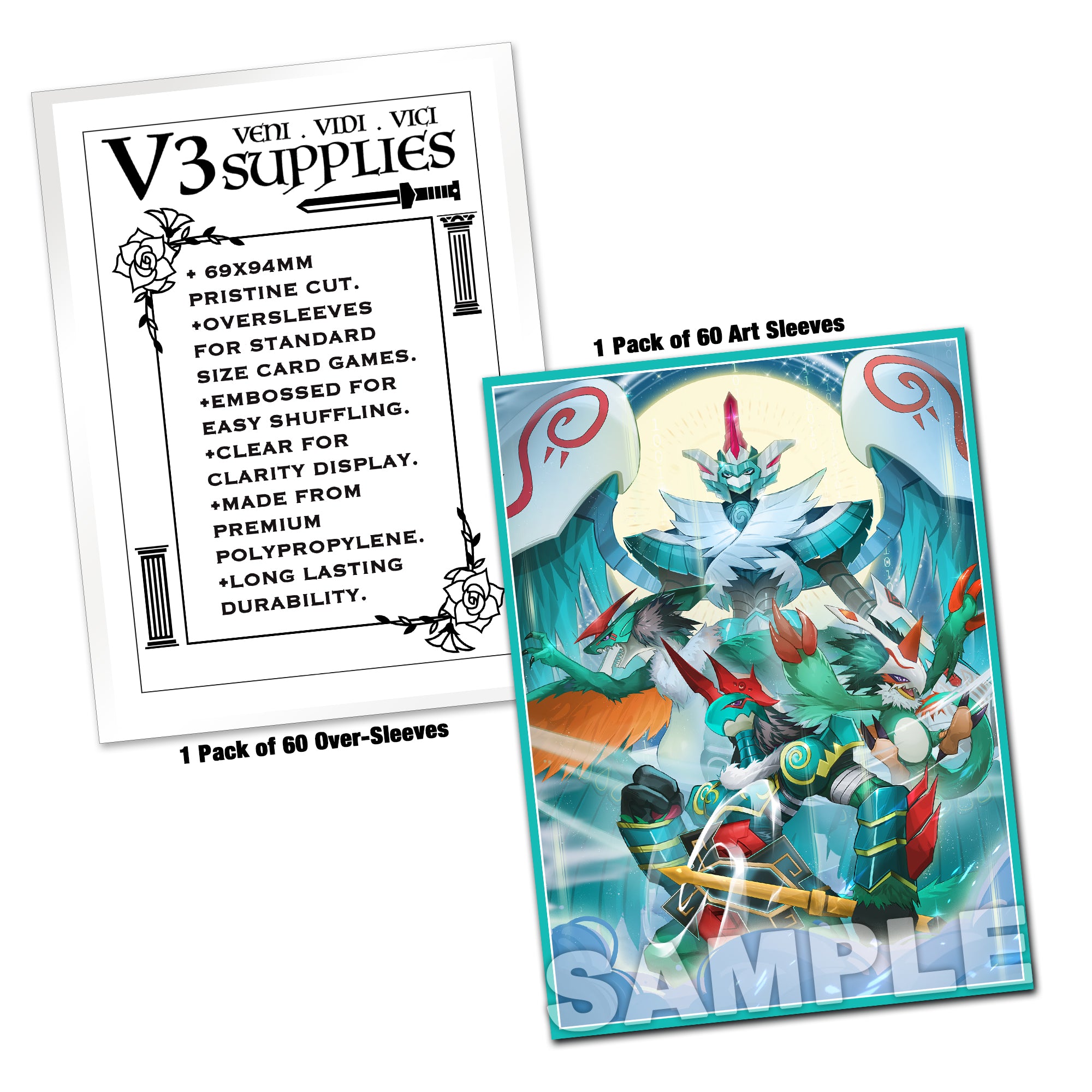 Zephaga Vortex Evolution Standard Size Card Sleeves Usagi Draws Zephaga Vortex Evolution Standard Size Card Sleeves Usagi Draws