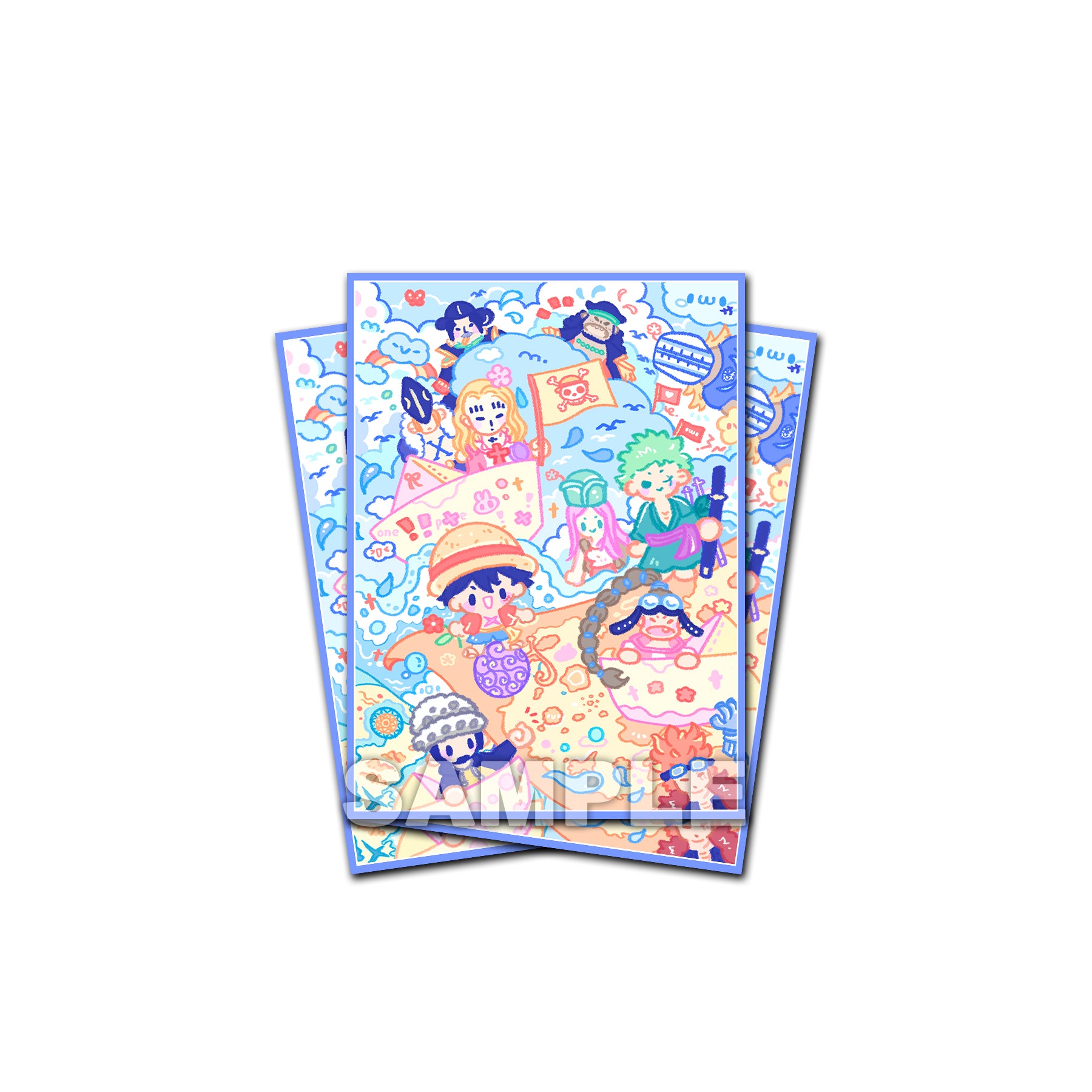 Worst Generation Pirates Standard Size Card Sleeves Usagi Draws Worst Generation Pirates Standard Size Card Sleeves Usagi Draws