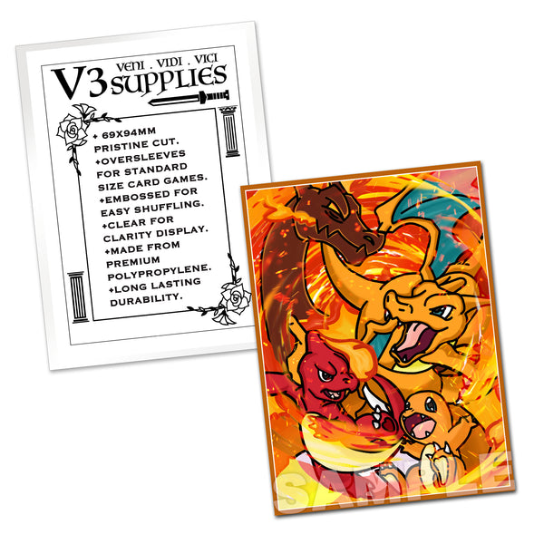 Charizard Evolutions Standard Size Card Sleeves