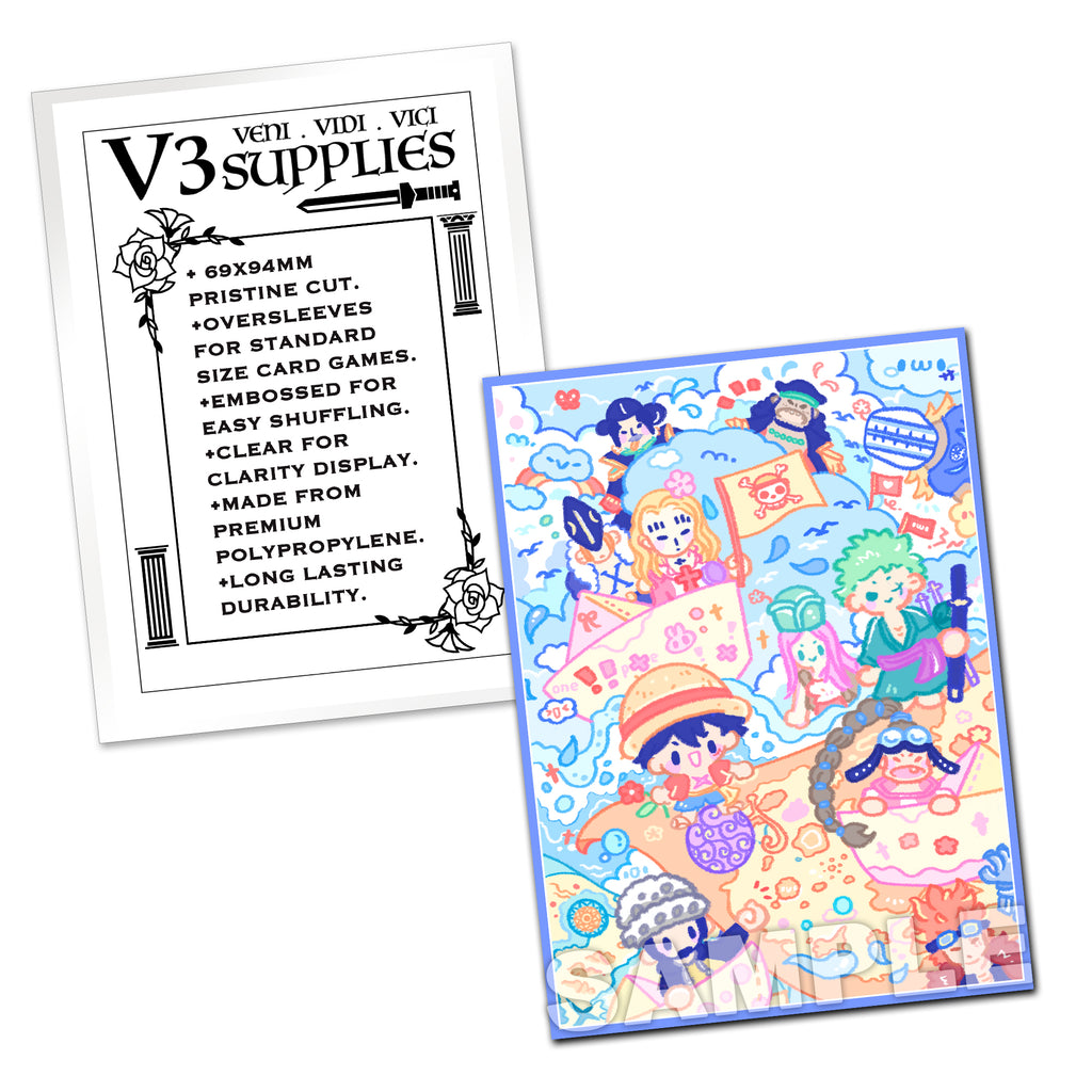 Worst Generation Pirates Standard Size Card Sleeves Usagi Draws Worst Generation Pirates Standard Size Card Sleeves Usagi Draws