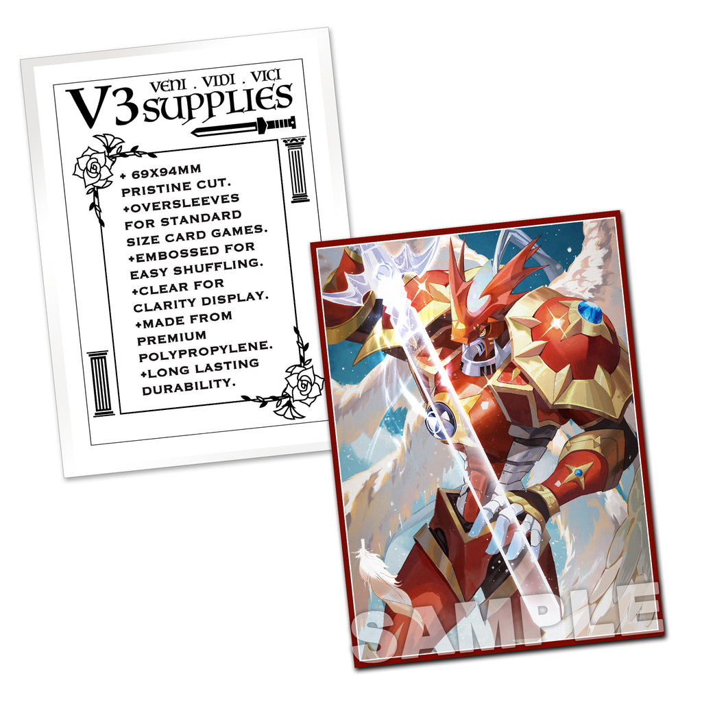 game knights card sleeves Gallant Knight: Crimson Mode Standard Size Card Sleeves