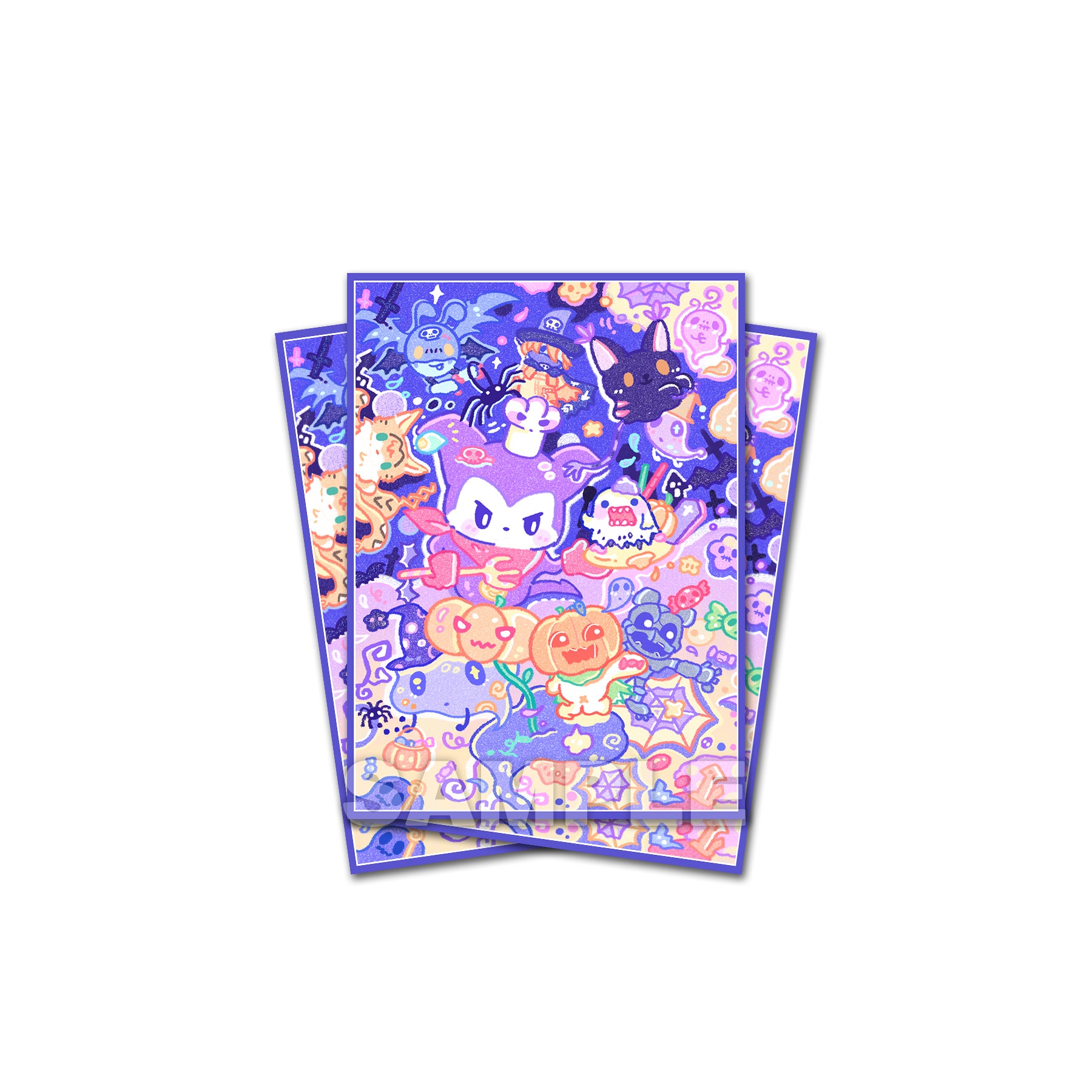 Digi Monsters Trick or Treat Standard Size Card Sleeves