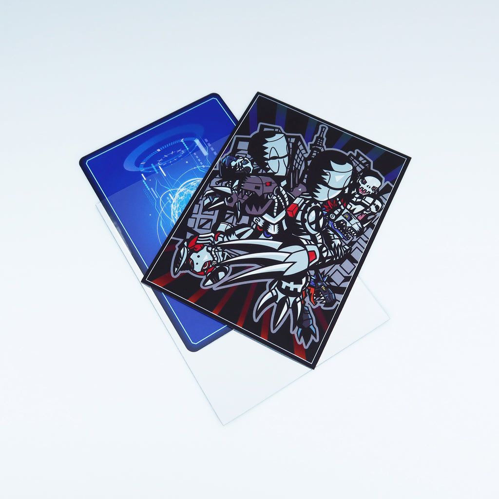 Machinedramon Metal Empire Standard Size Card Sleeves Usagi Draws Machinedramon Metal Empire Standard Size Card Sleeves Usagi Draws