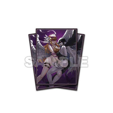 Angewomon & LadyDevimon Standard Size Card Sleeves