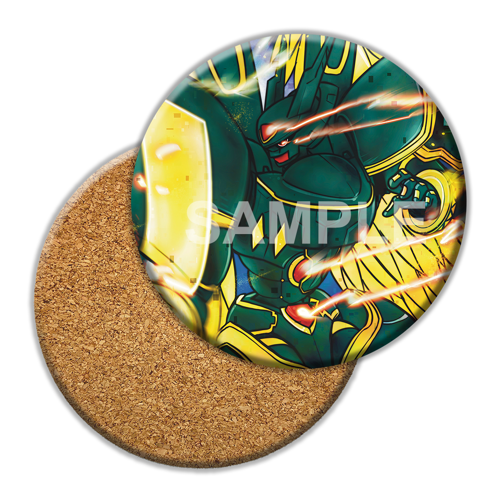 Alphamon Ceramic Coaster