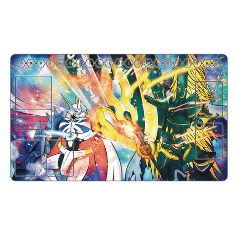 Clash of the Knights, Omnimon vs Alphamon TCG Playmat