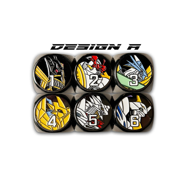 Royal Knights Metal Dice [Limited Quantities in Stock]