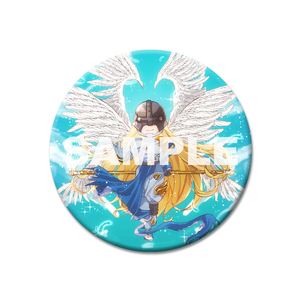 Angemon Chibi Shiny Can Badge