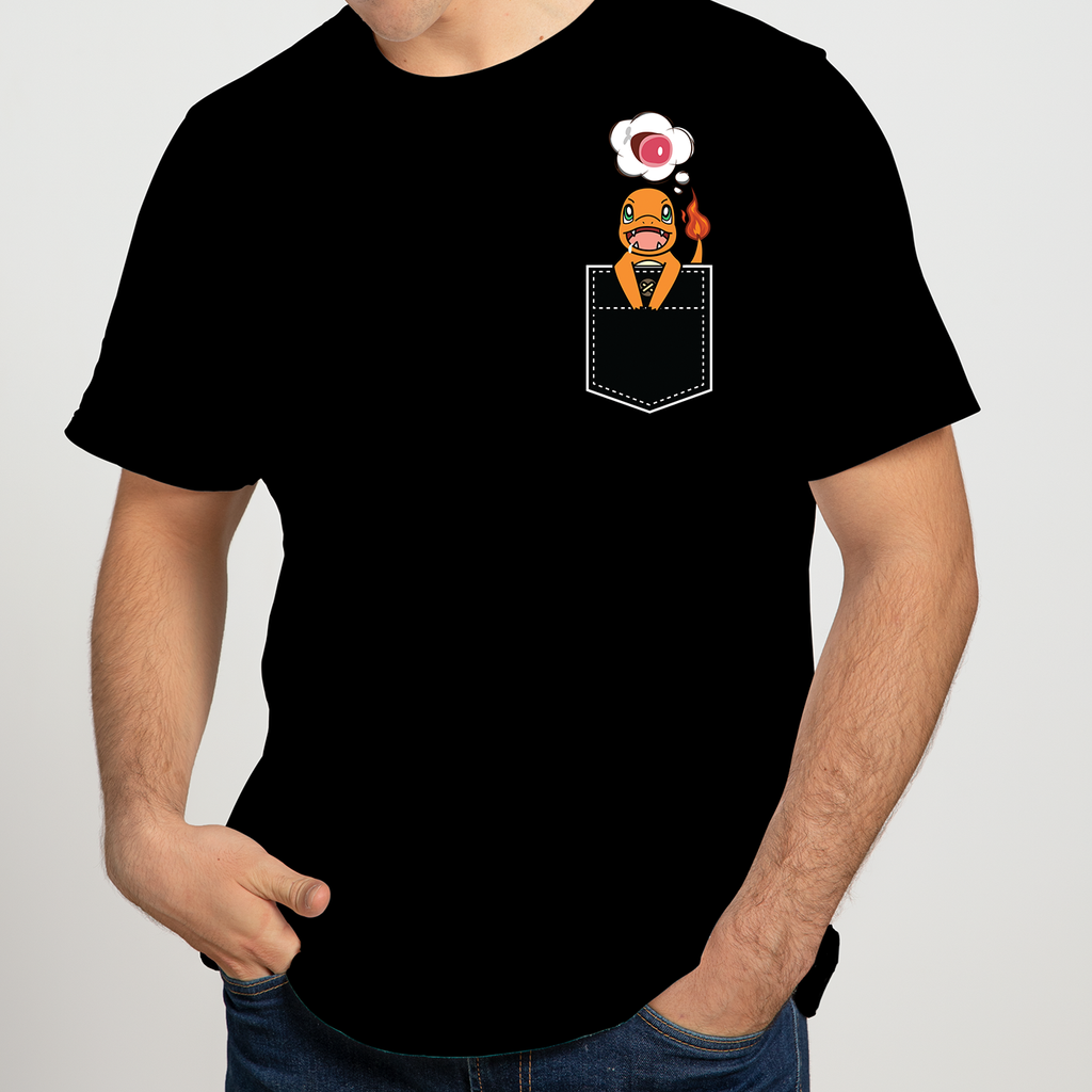 ヒトカゲポケットシリーズTシャツ – Usagi Draws ヒトカゲポケットシリーズTシャツ – Usagi Draws