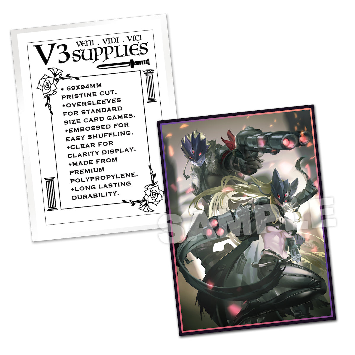 Beelstarmon & Beelzemon Standard Size Card Sleeves Usagi Draws Beelstarmon & Beelzemon Standard Size Card Sleeves Usagi Draws