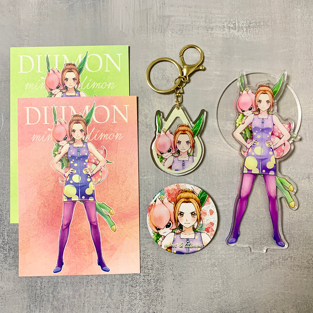 太刀川ミミ 公式 グッズ】デジモンアドベンチャー tri 太刀川ミミ 缶