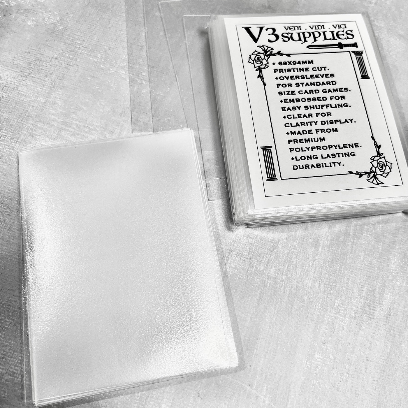 V3 Supplies Over Sleeves 69x94mm – Usagi Draws