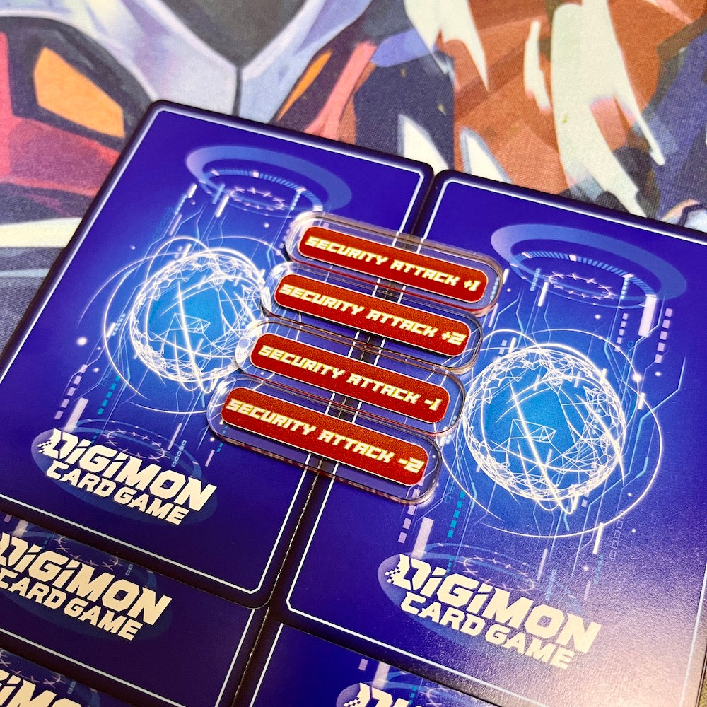 Digimon Token Acrylic Gameplay Tokens for Digimon Card Game – Usagi Draws