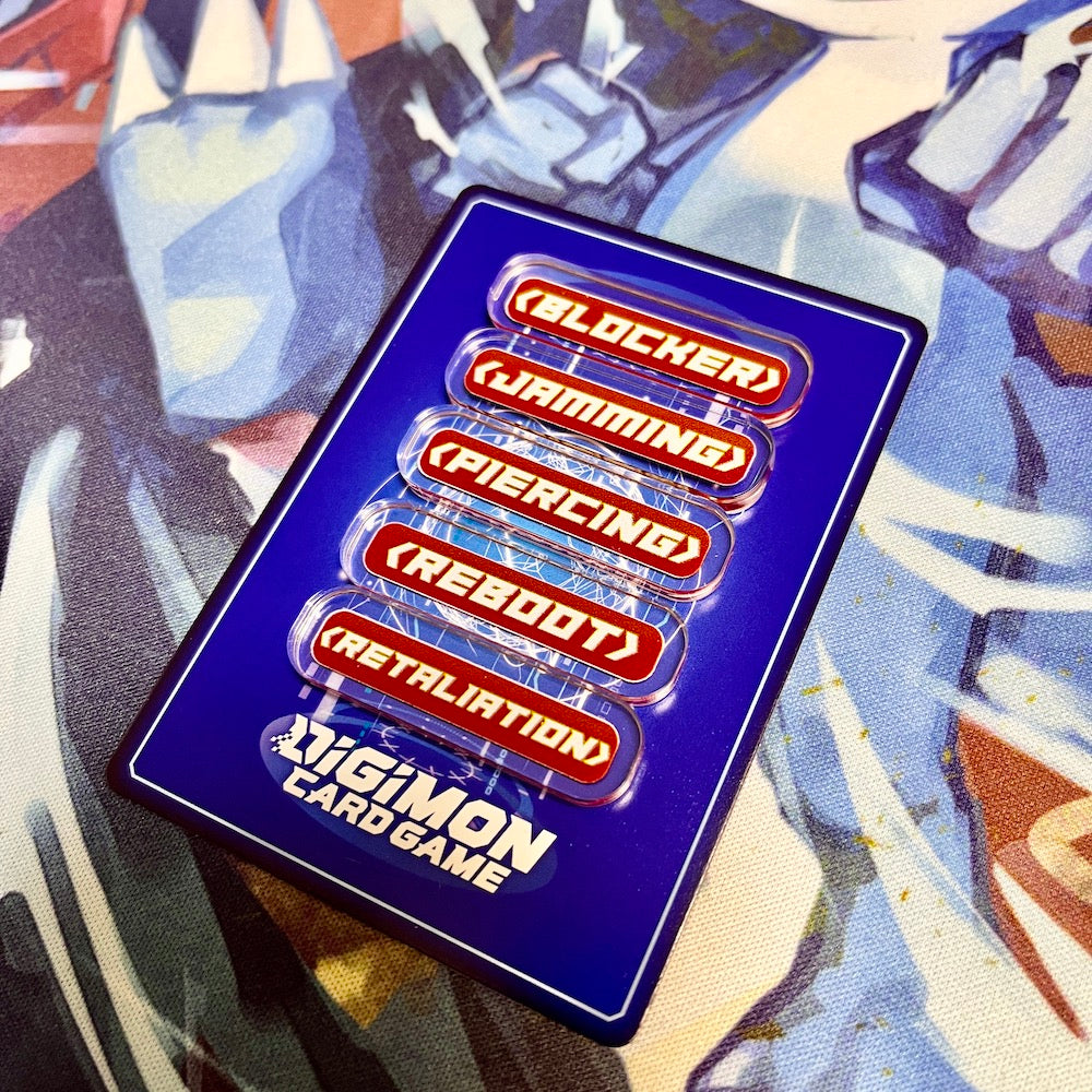 Digimon Token Acrylic Gameplay Tokens for Digimon Card Game – Usagi Draws