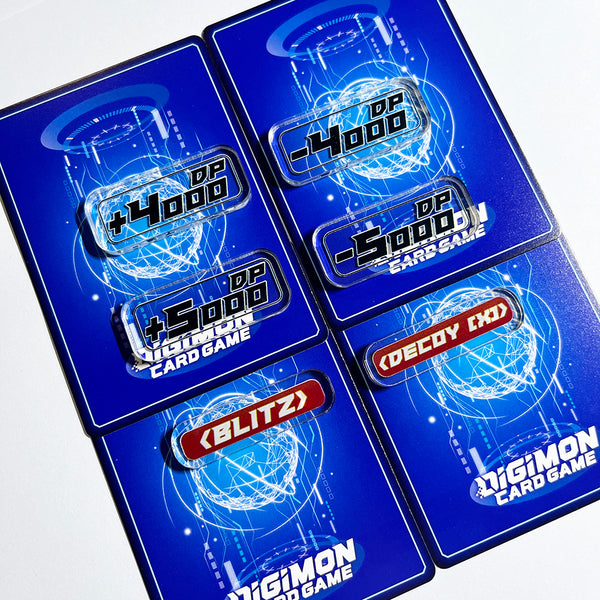 Digimon 카드 게임을 위한 추가 게임 플레이 토큰