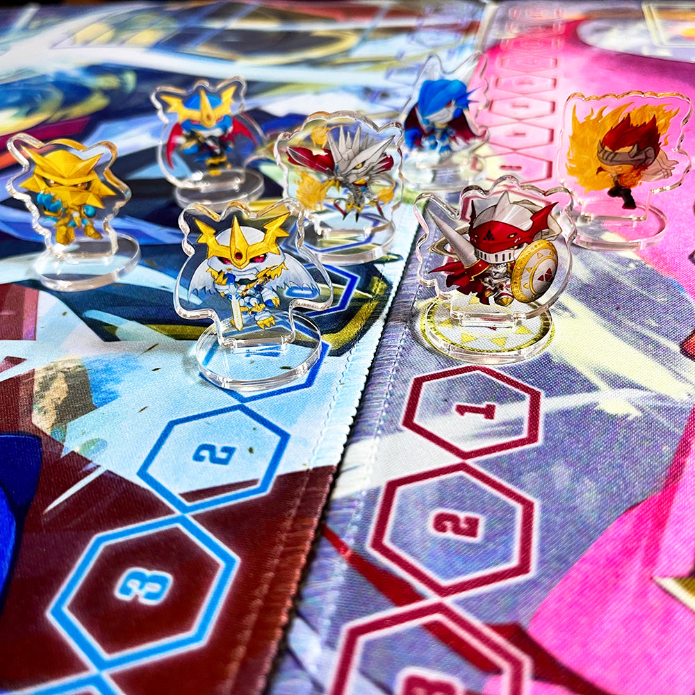 Imperialdramon Paladin Mode Acrylic Memory Marker – Usagi Draws