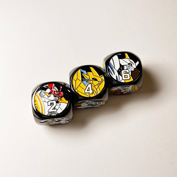 Royal Knights Metal Dice [Limited Quantities in Stock]