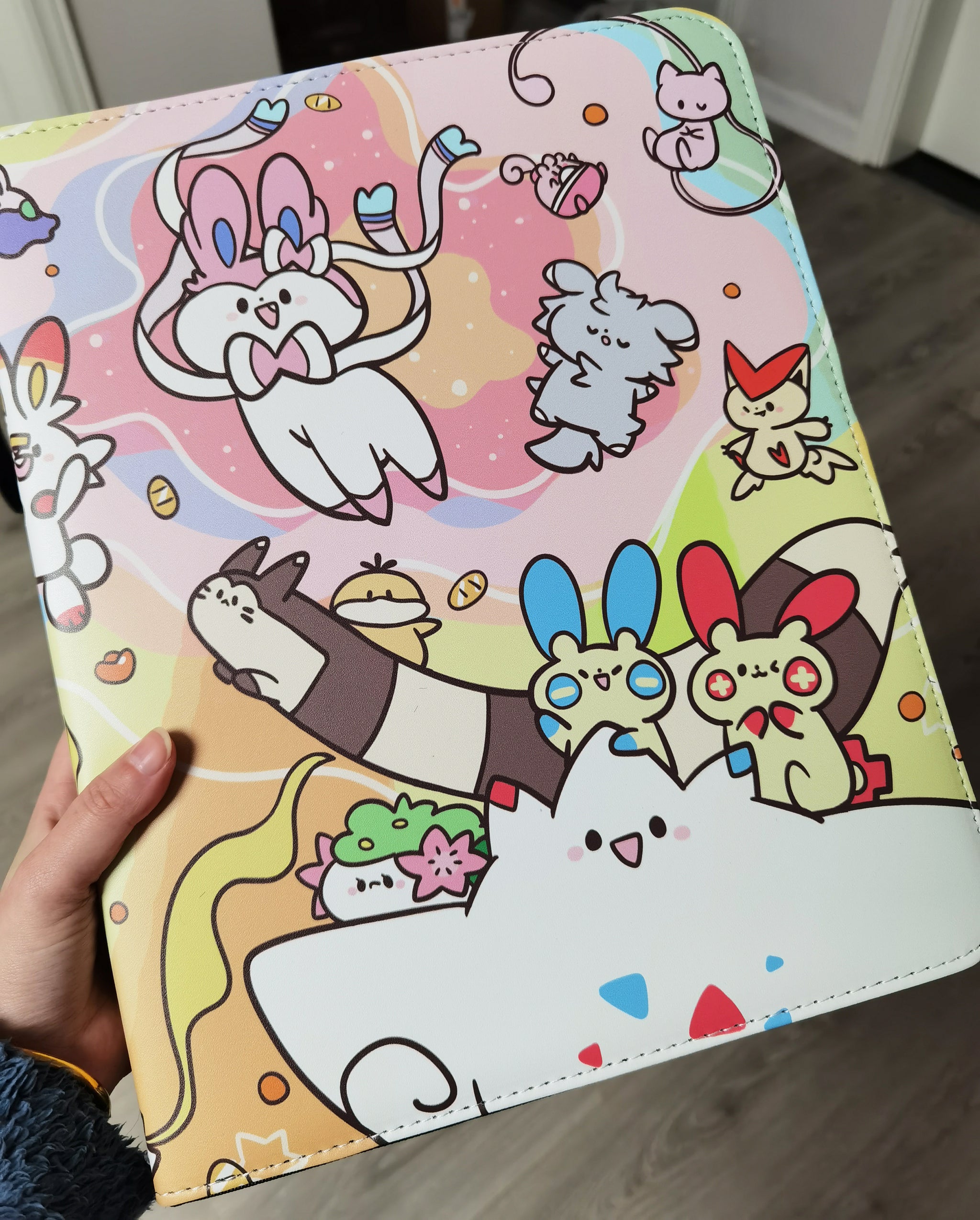 Cute Pokemon Printed 9-Pocket Binder Usagi Draws Cute Pokemon Printed 9-Pocket Binder Usagi Draws